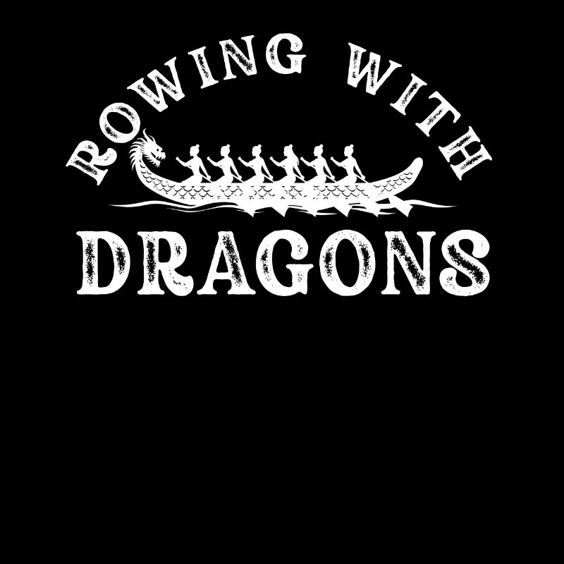 Rudern mit Drachen Drachenboot