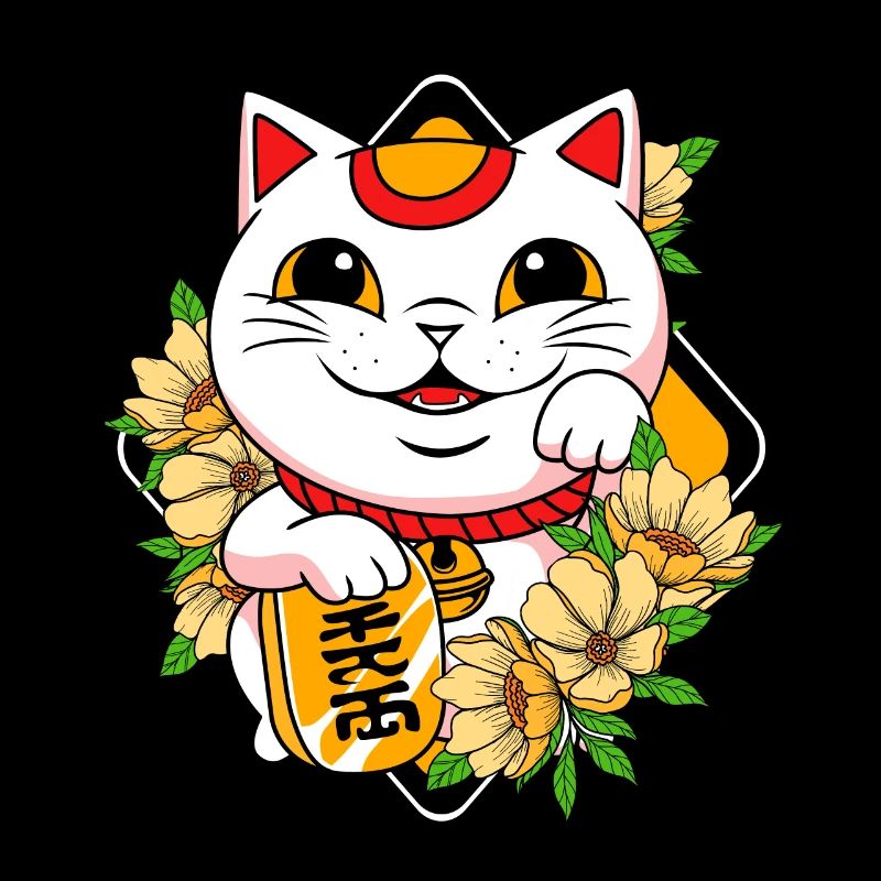 Maneki Neko Japan Glücksbringer