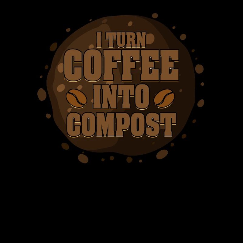 Ich verwandle Kaffee in Kompost Blue Planet