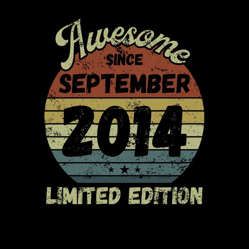 Awesome since September 2014 - Birthday