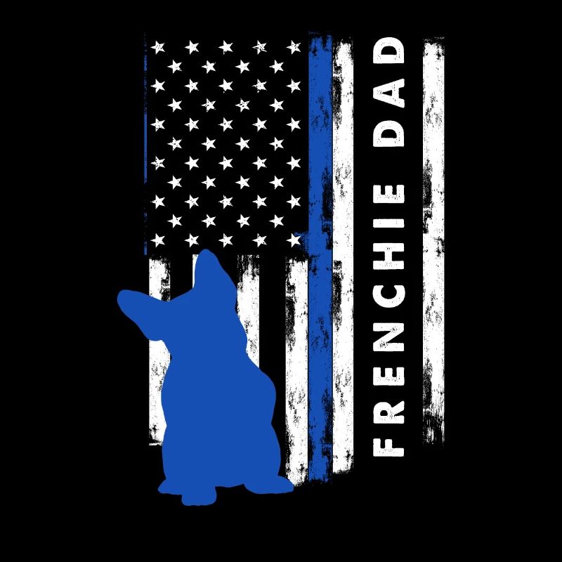 Bouledogue français Drapeau des États-Unis