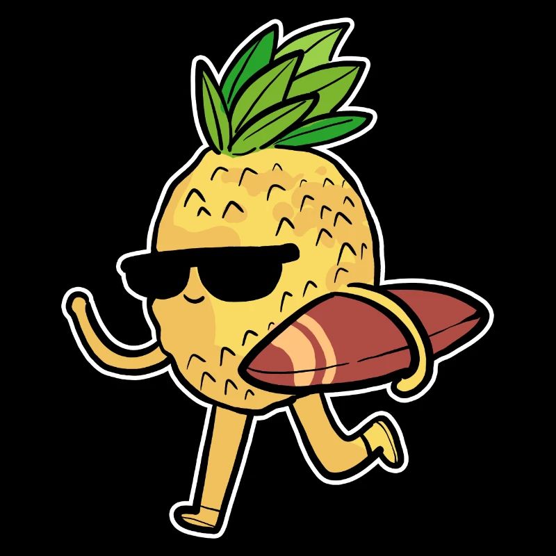 Pineapple Surfing
