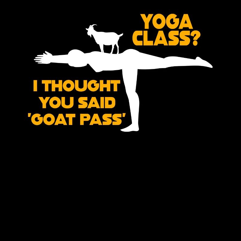 Yoga Class Or Goat Pass