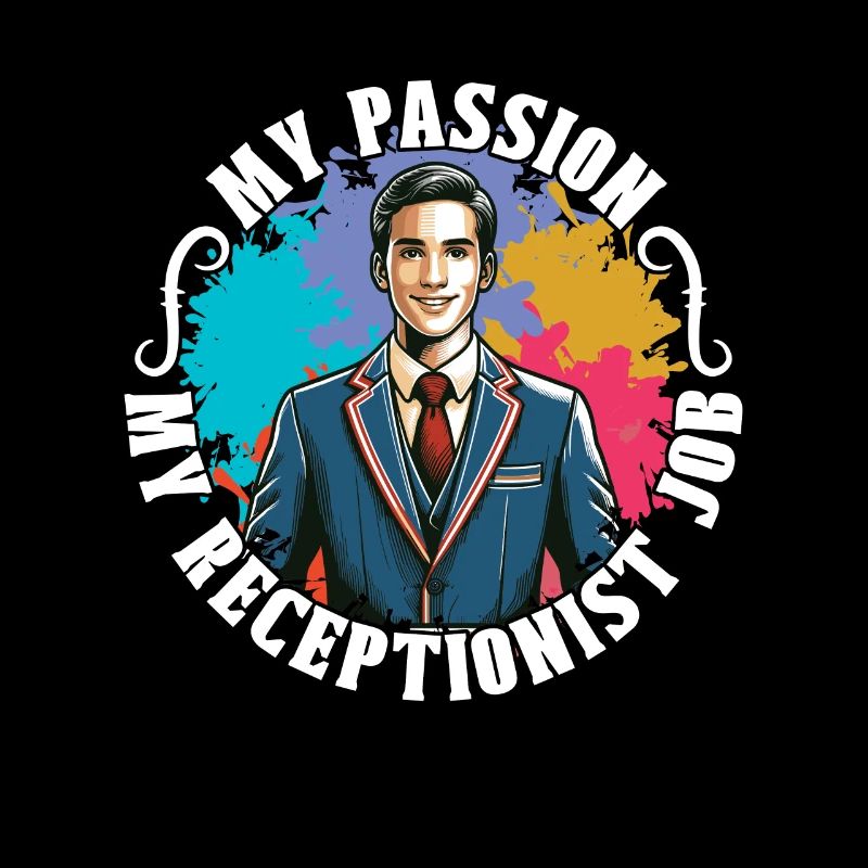 Receptionist My Passion My Receptionist Office Job