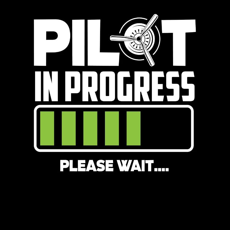 Pilot in Training Bitte Warten
