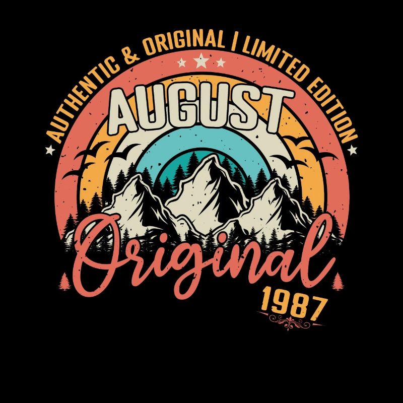 August 1987 August Geburtstag 1987 August