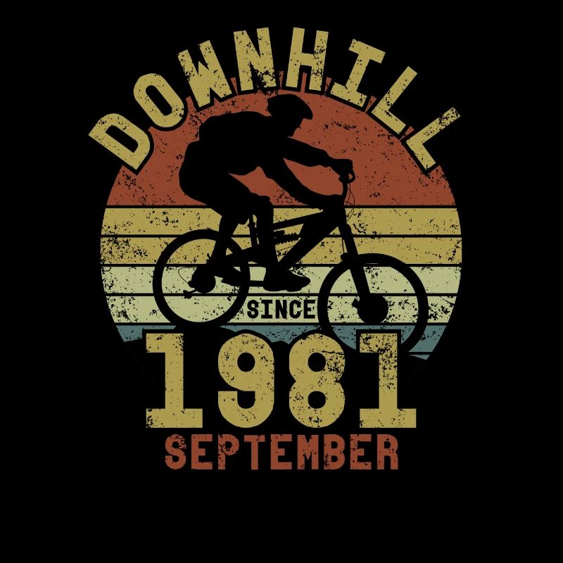 Anniversaire Vélo de descente Septembre 1981