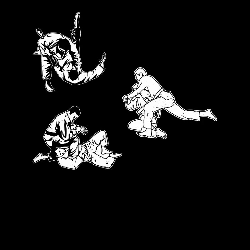 Judo combattant Judo Silhouette Judo