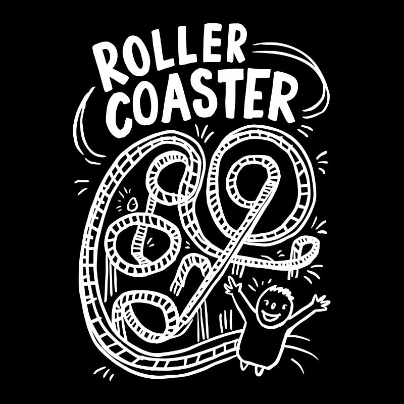 Roller Coaster Rider Fun Ride