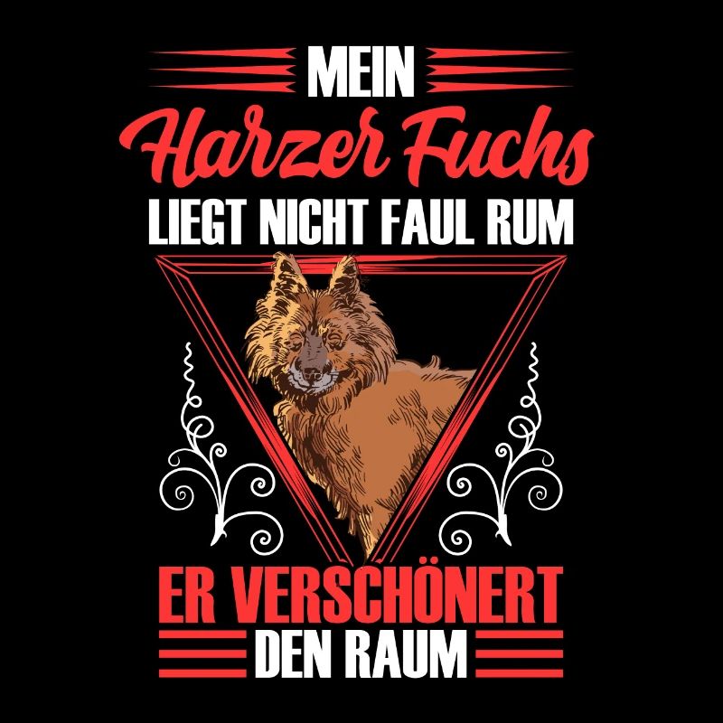 Harz fox is not lazy Old German herding dog