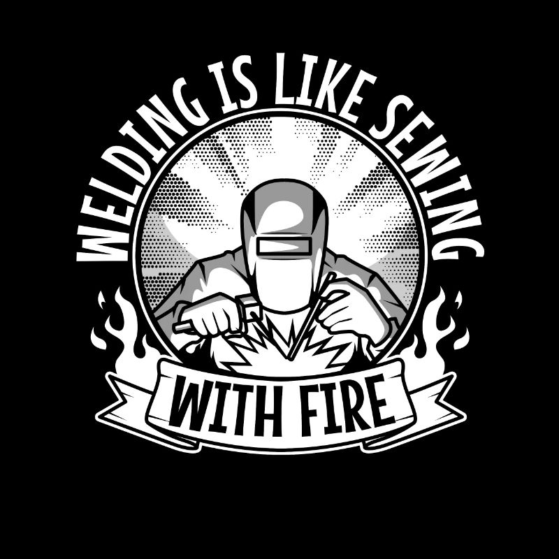 Welding is like sewing with fire