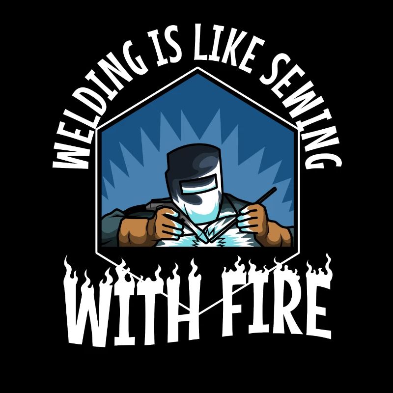 Welding is like sewing with fire