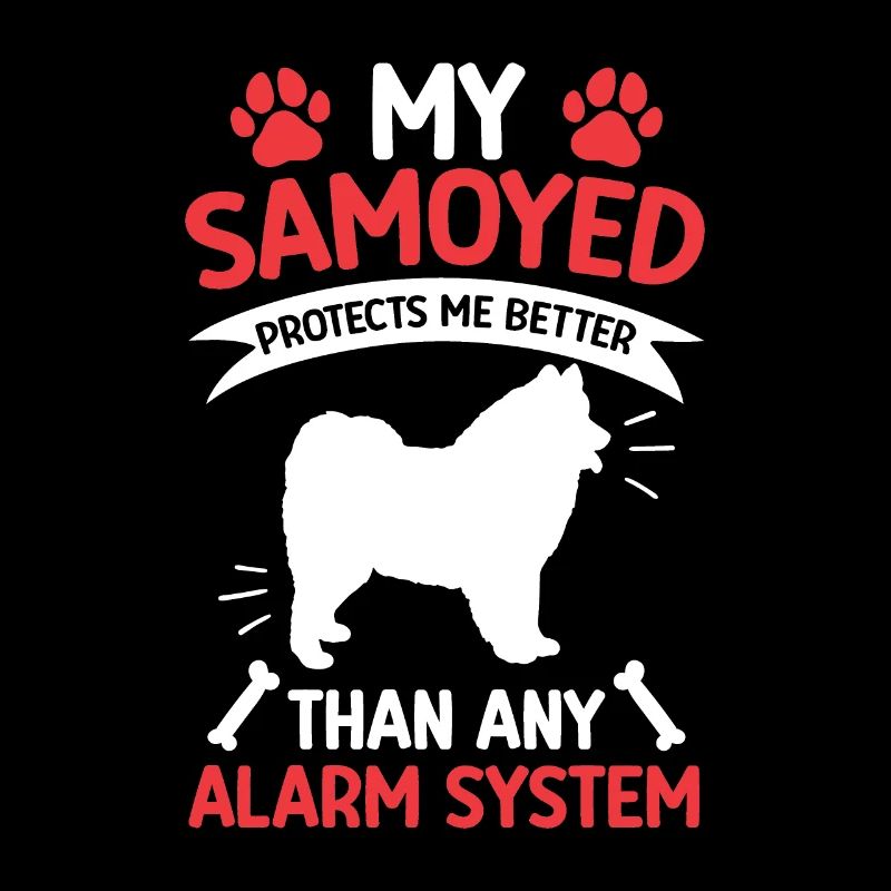 Samojede beschützt mich Samojedenspitz Samojede