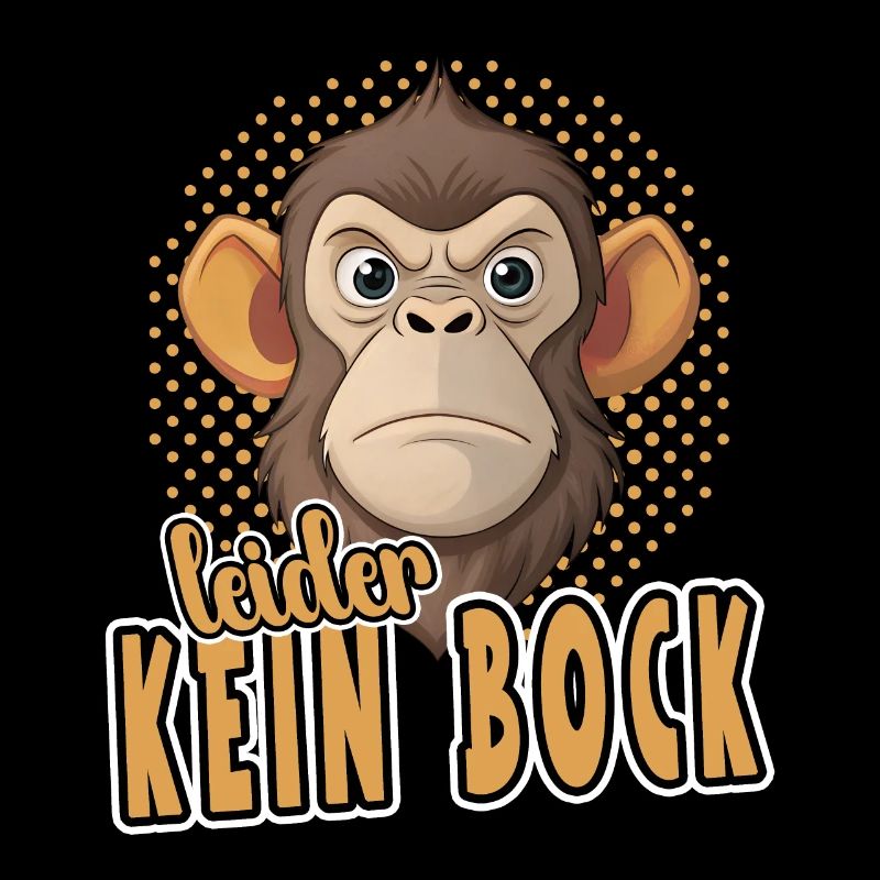 Malheureusement pas de buck drôle de singe design
