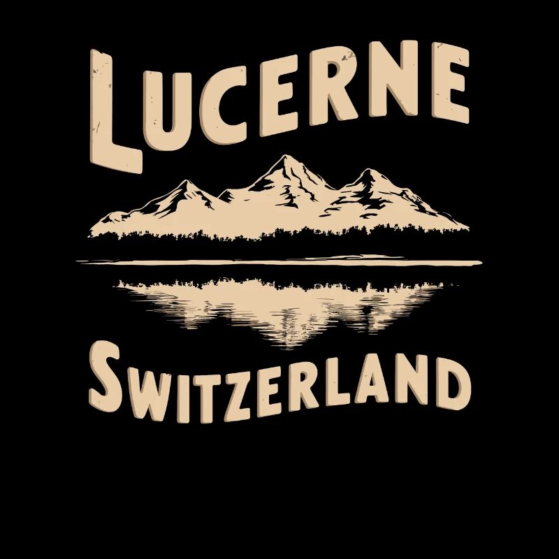 Lucerne Schweiz Souvenir Berge See