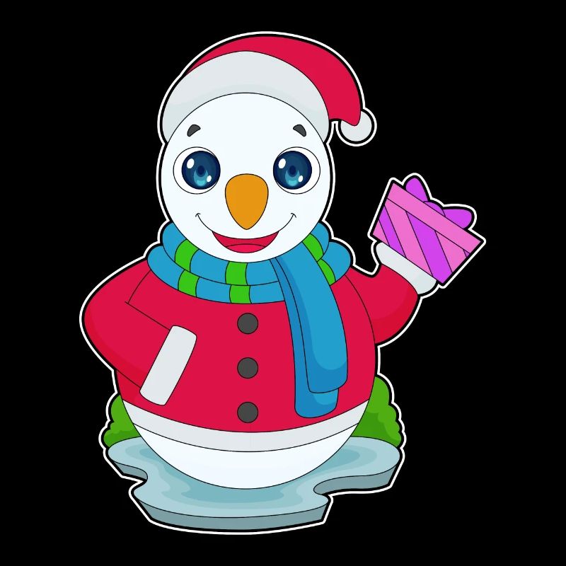 Snowman Christmas Package