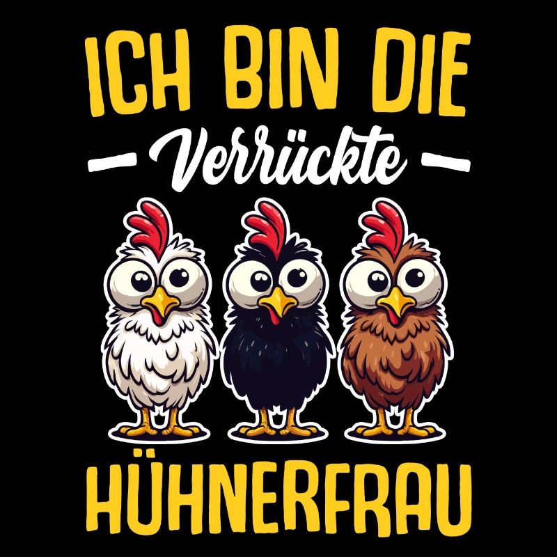 Huhn Hühner Mutter Oma Geschenk Sprüche