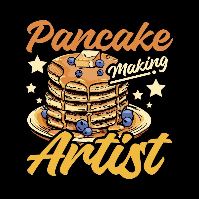 Pancake making artist