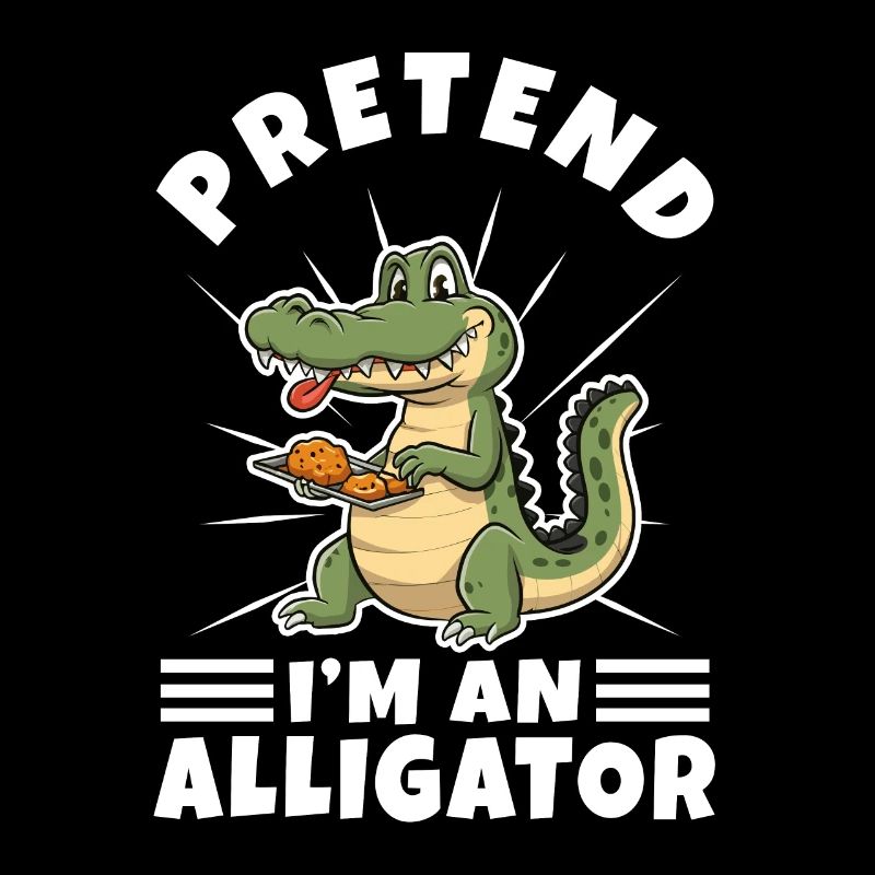 Fais semblant d’être un alligator