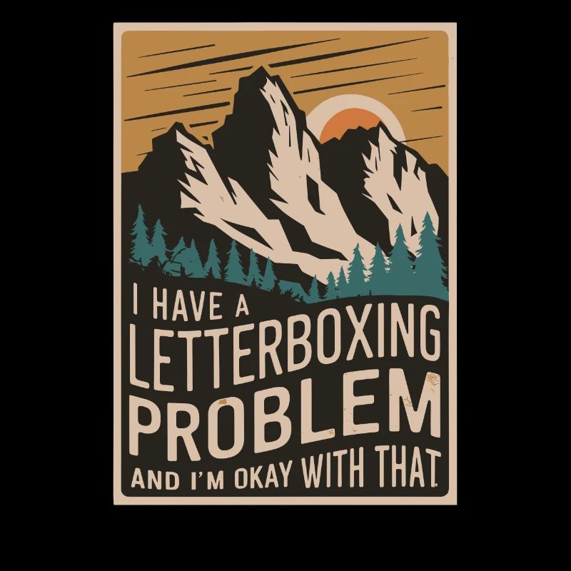 Ich habe ein Letterboxing-Problem lustig