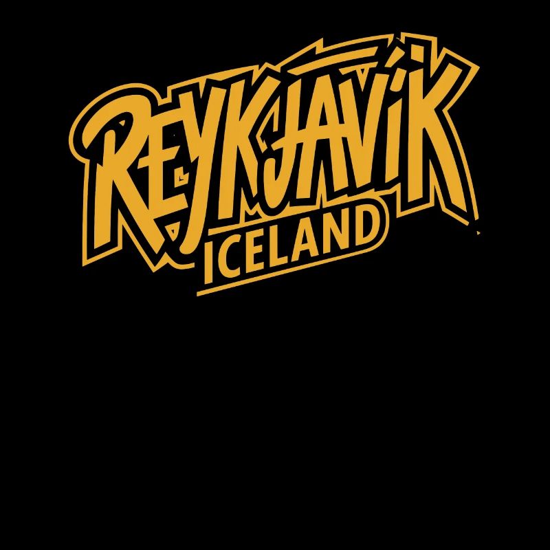 Reykjavík Islande Souvenir Design