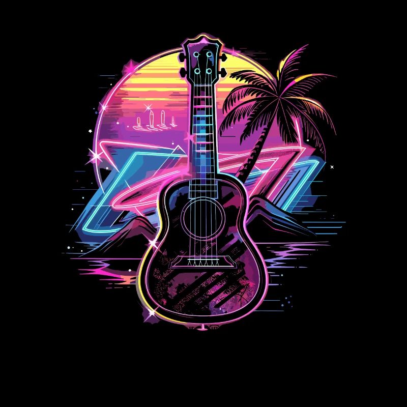 Ukulélé Retrowave