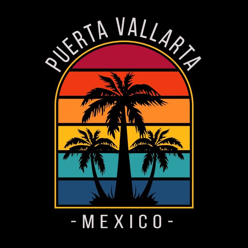 Puerta Vallarta, Mexique, Plage du coucher du soleil