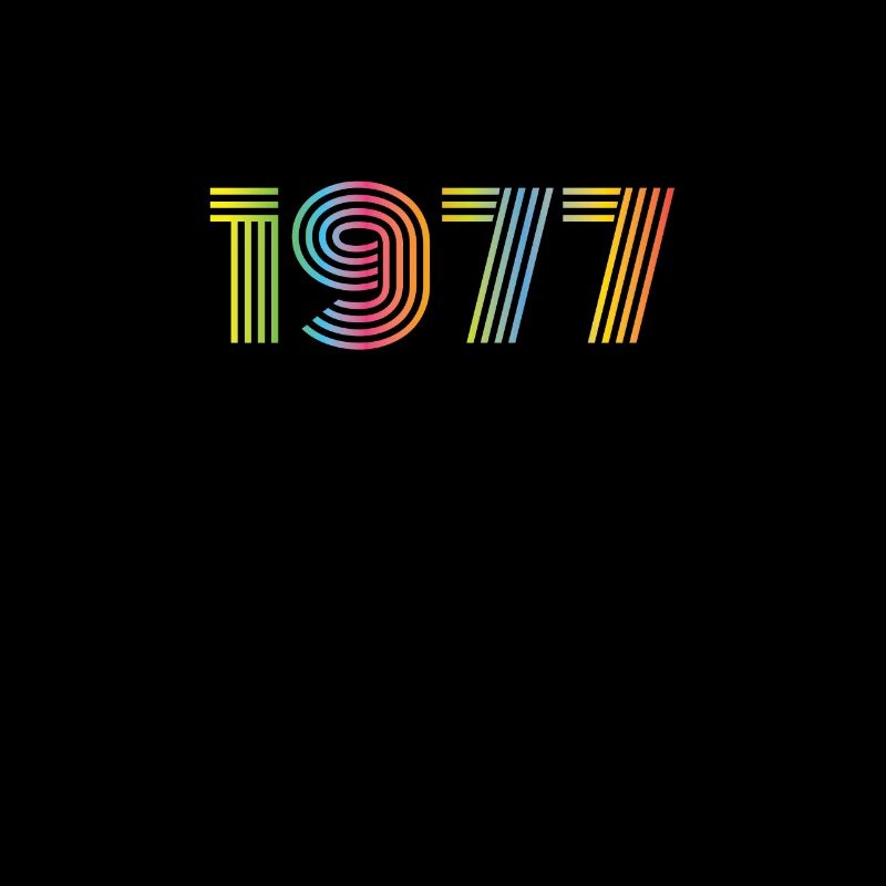 1977 Anniversaire Funky Année