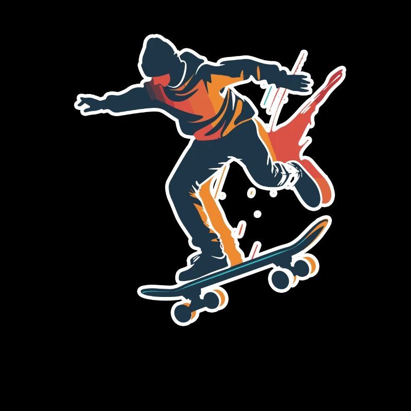 Skateboarder Graphic