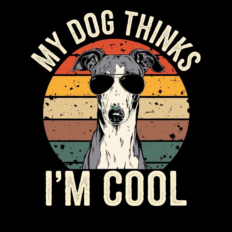 Windhund Mein Hund Denkt Das Ich Cool Bin