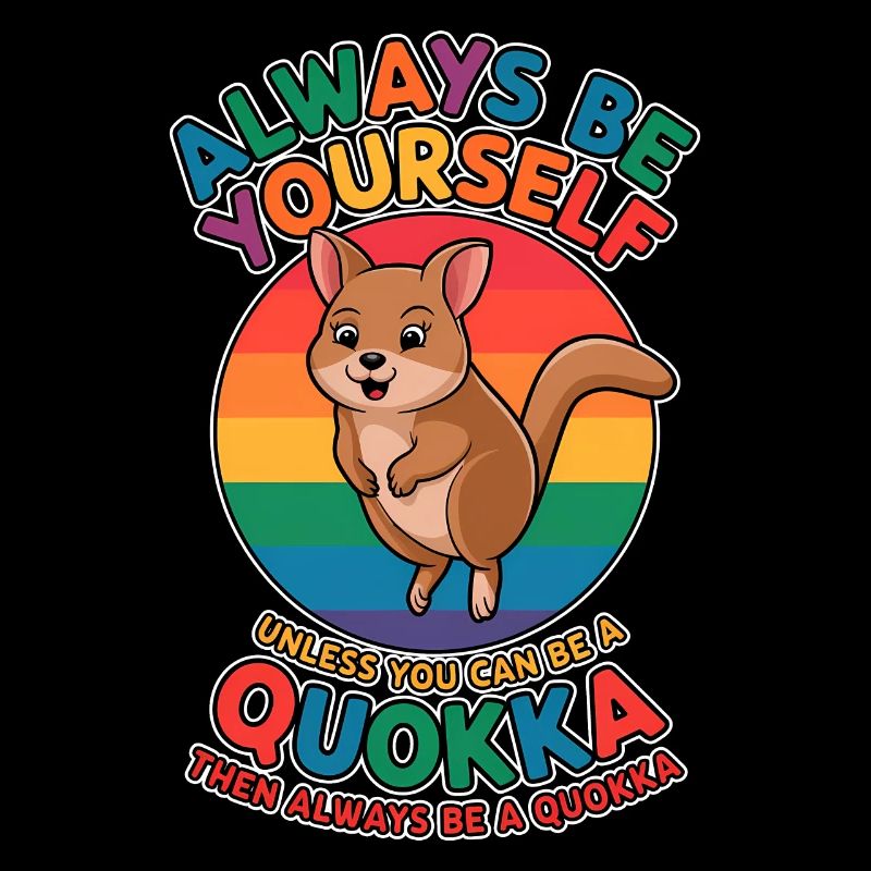 Quokka Spruch Australien Lustiges Quokka Geschenk