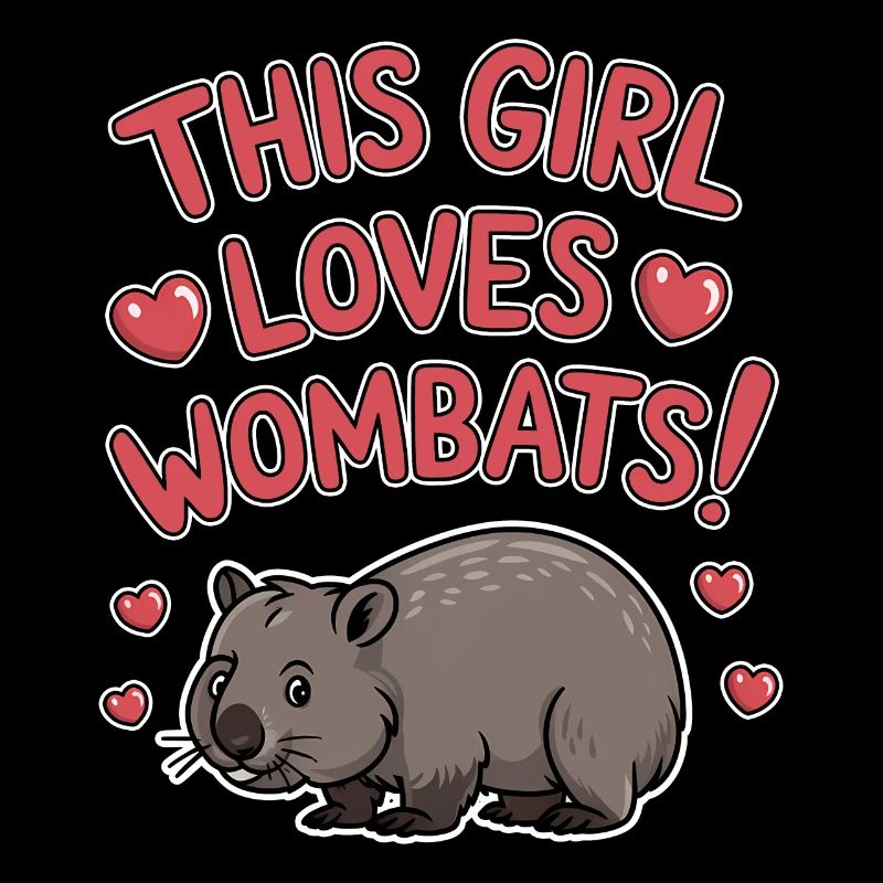 Wombat Saying Australia Funny Wombats Gift