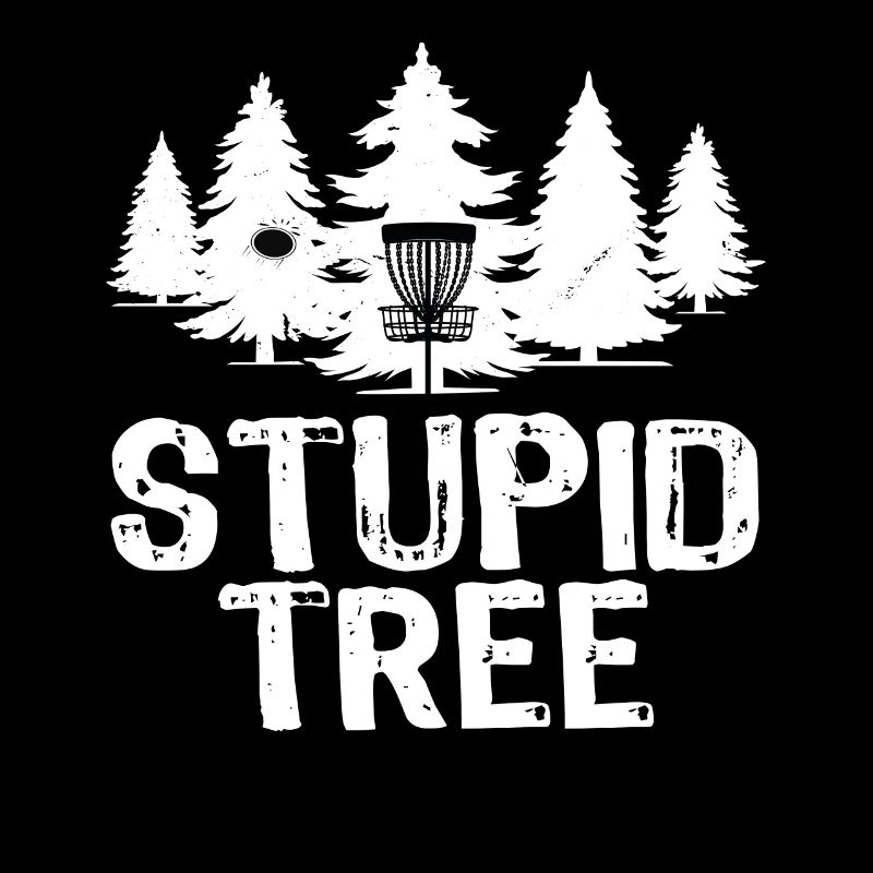 Dummer Baum Lustiges Disc Golf