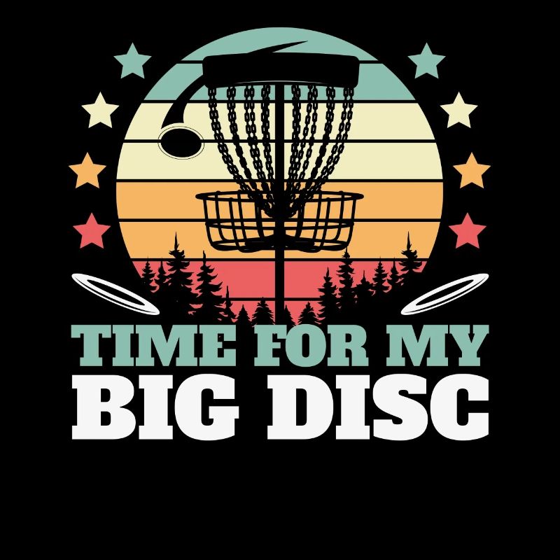 C’est l’heure de mon Big Disc Disc Golf rétro