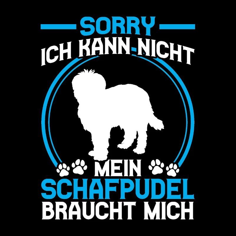 Sheep Poodle Needs Me Old German Herding Dog