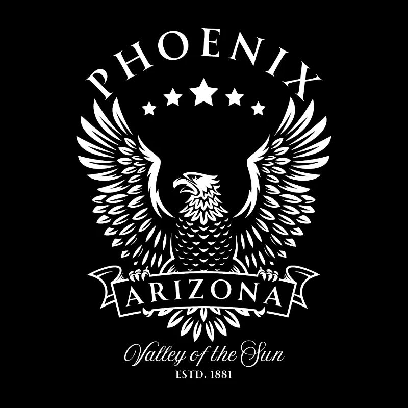 Phoenix, Arizona, Aigle vintage américain
