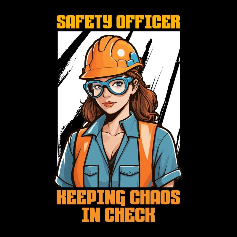 Safety Officer Keeping Chaos In Check Enforcement
