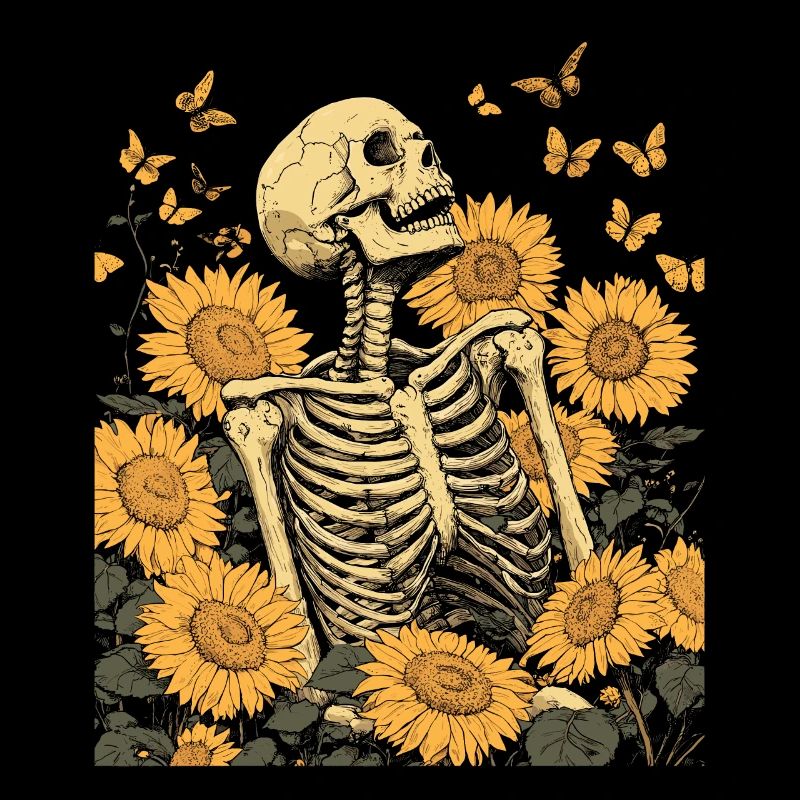 Fleurs squelettes