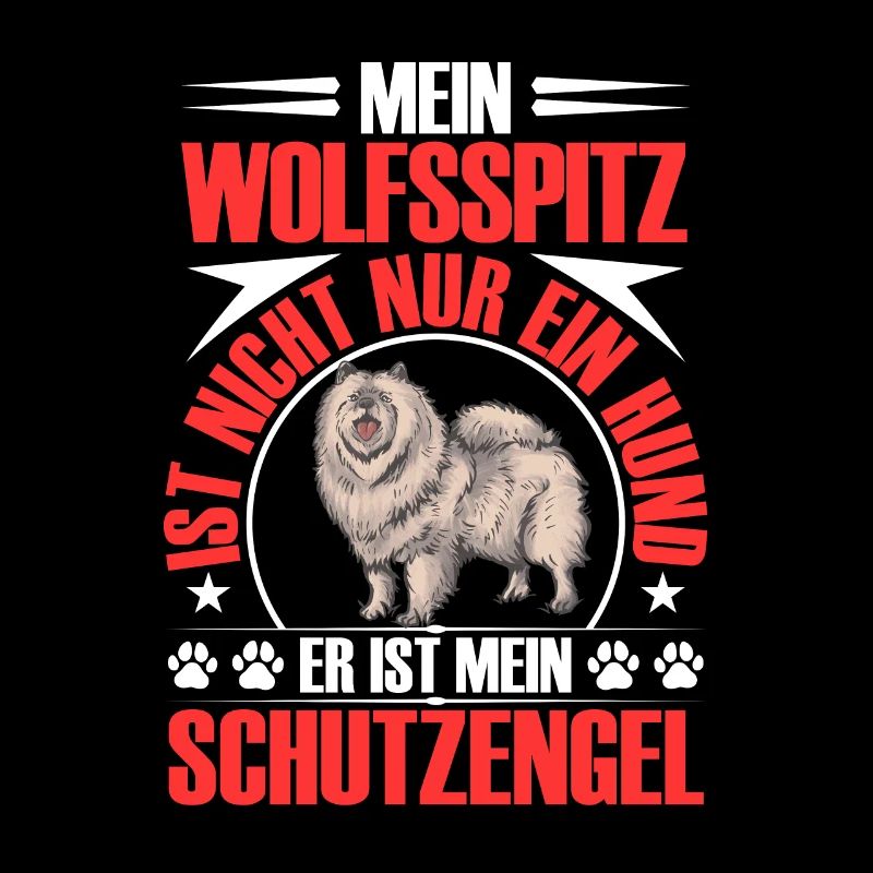 Wolfsspitz ist mein Schutzengel Keeshond