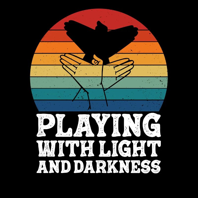 Playing With Light And Darkness Shadow
