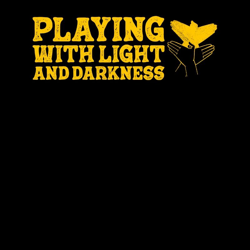 Playing With Light And Darkness Shadow
