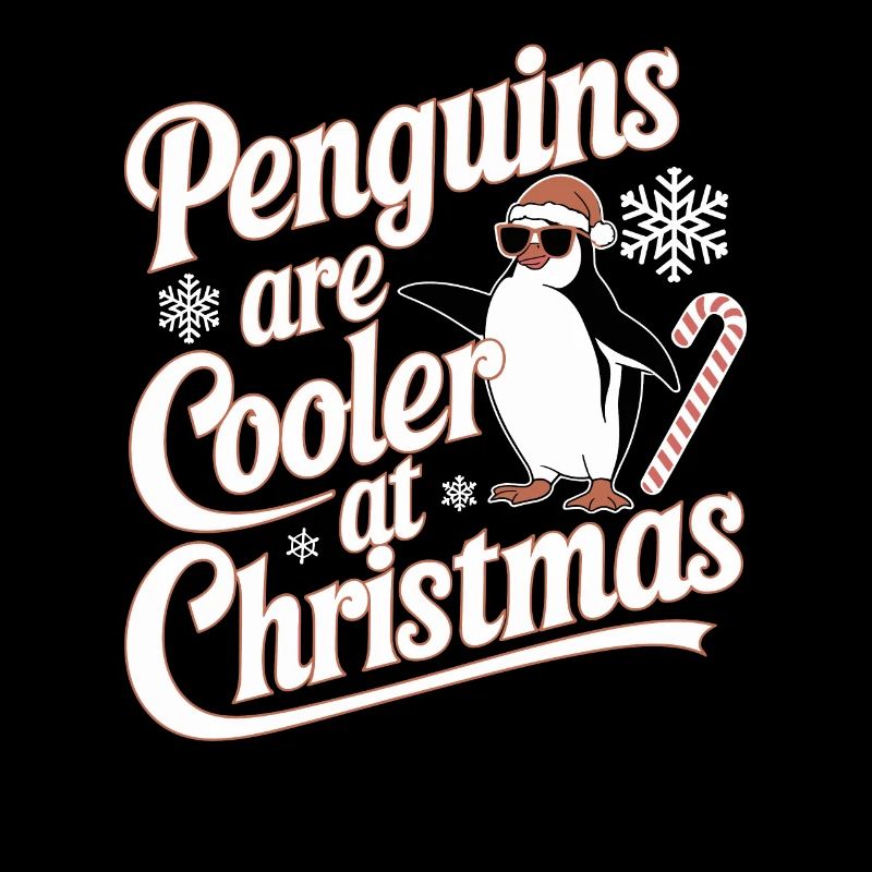 Les pingouins sont plus frais à Noël