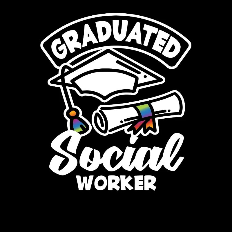 Absolvent Sozialarbeiter Stolz