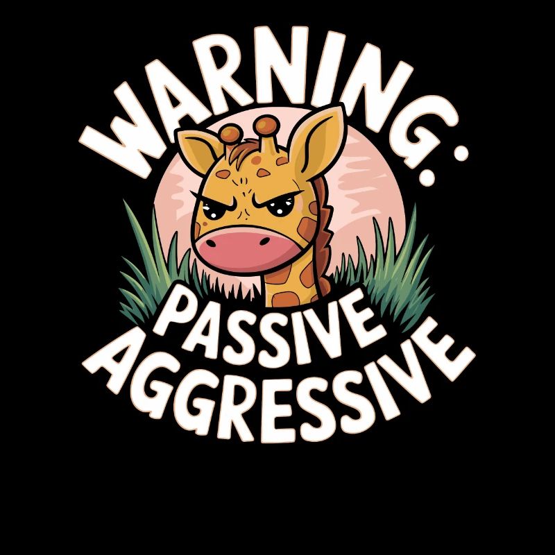 Warning: Passive Aggressive Giraffe Humor