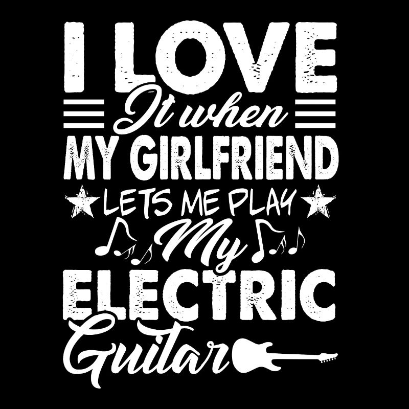 Electric Guitar I Love It