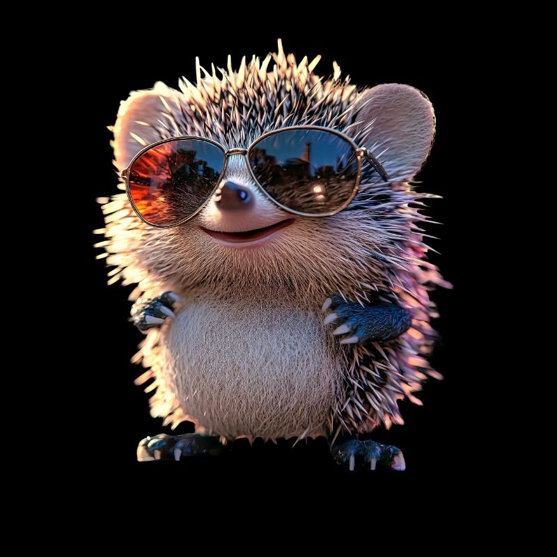 Hérisson Hérisson à ventre blanc Hérisson épineux Amour Hérisson mignon