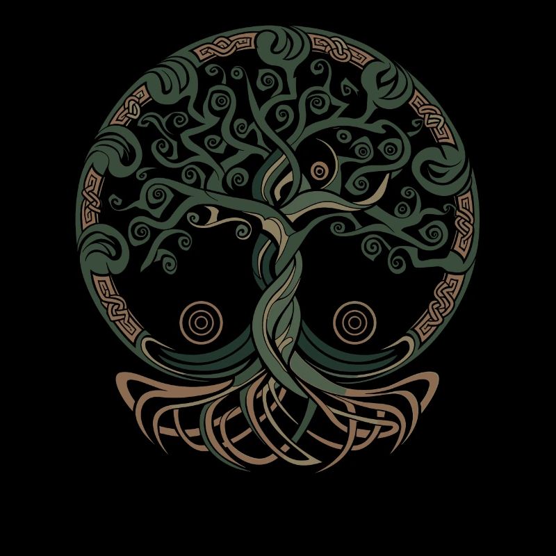 Neo Keltischer Baum des Lebens