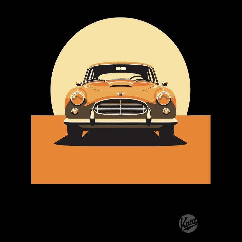 Minimalistisches Klassisches Auto Design