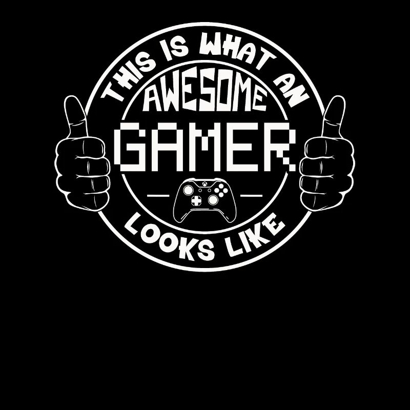 So sieht ein großartiger Gamer aus – Gaming Stolz