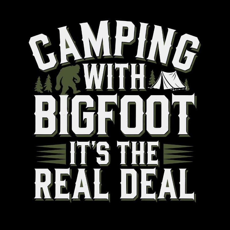 Bigfoot croyant Sasquatch Cryptide Créature de la forêt